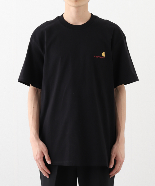 JOINT WORKS（ジョイントワークス）の「Carhartt / カーハートダブルアイピー S/S AMERICAN SCRIPT T-SHIRT（Tシャツ/カットソー・メンズ・グレー/ホワイト/ブラック/ブルー/グリーン・SMALL/MEDIUM/LARGE）」の12枚目の写真