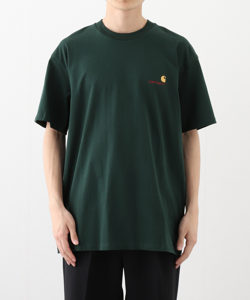 JOINT WORKS（ジョイントワークス）の「Carhartt / カーハートダブルアイピー S/S AMERICAN SCRIPT T-SHIRT（Tシャツ/カットソー・メンズ・グレー/ホワイト/ブラック/ブルー/グリーン・SMALL/MEDIUM/LARGE）」の13枚目の写真