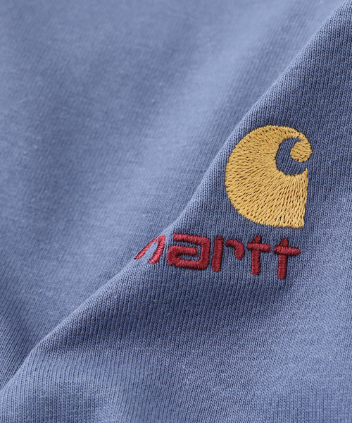 JOINT WORKS（ジョイントワークス）の「Carhartt / カーハートダブルアイピー S/S AMERICAN SCRIPT T-SHIRT（Tシャツ/カットソー・メンズ・グレー/ホワイト/ブラック/ブルー/グリーン・SMALL/MEDIUM/LARGE）」の19枚目の写真