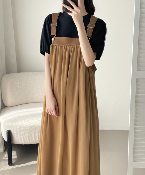 セール】サスペンダーサロペットワンピース（ワンピース