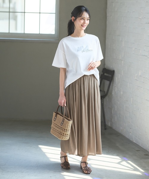 Honeys（ハニーズ）の「ガウチョパンツ（その他パンツ・レディース・ブラック/ブルーグリーン/スミクロ/マスタード/モカ・3L/L/LL/M/S）」の6枚目の写真