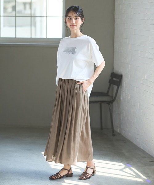 Honeys（ハニーズ）の「ガウチョパンツ（その他パンツ・レディース・ブラック/ブルーグリーン/スミクロ/マスタード/モカ・3L/L/LL/M/S）」の7枚目の写真