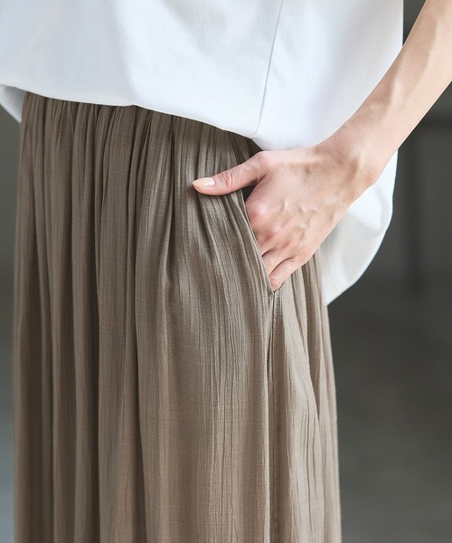 Honeys（ハニーズ）の「ガウチョパンツ（その他パンツ・レディース・ブラック/ブルーグリーン/スミクロ/マスタード/モカ・3L/L/LL/M/S）」の22枚目の写真