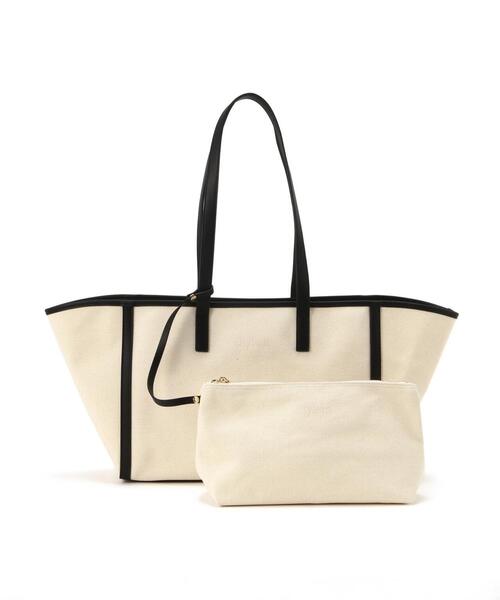 LE PHIL(ルフィル)の「【STYLEIN / スタイリン】YENDI BAG CANVAS(トートバッグ・レディース・ホワイト系その他・ONE SIZE)」の2枚目の写真
