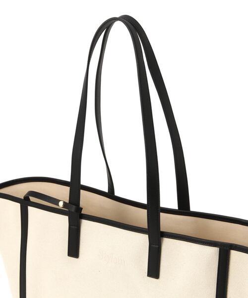 LE PHIL(ルフィル)の「【STYLEIN / スタイリン】YENDI BAG CANVAS(トートバッグ・レディース・ホワイト系その他・ONE SIZE)」の4枚目の写真