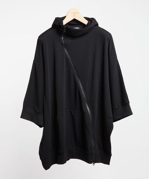 60/-ファイン裏毛　ワイドパーカー