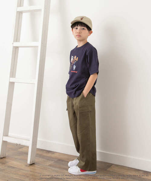 URBAN RESEARCH DOORS（アーバンリサーチドアーズ）の「『別注』おさるのジョージTシャツ(KIDS)（Tシャツ/カットソー・キッズ・アイボリー/ネイビー・105/120/135）」の10枚目の写真