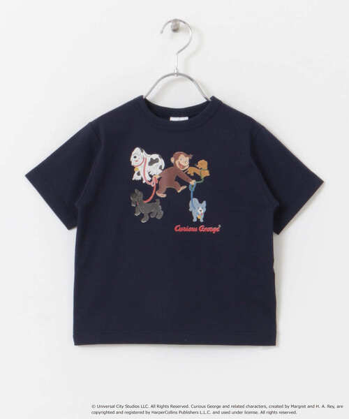 URBAN RESEARCH DOORS（アーバンリサーチドアーズ）の「『別注』おさるのジョージTシャツ(KIDS)（Tシャツ/カットソー・キッズ・アイボリー/ネイビー・105/120/135）」の14枚目の写真