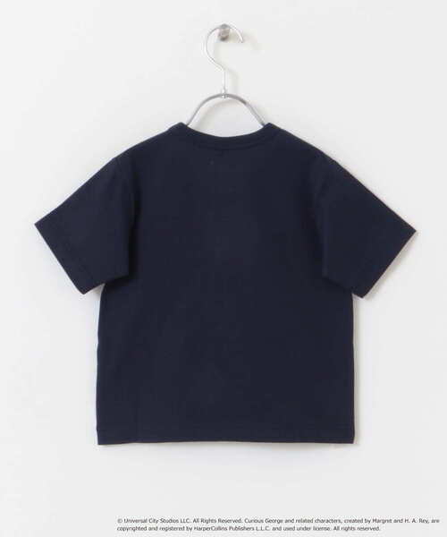 URBAN RESEARCH DOORS（アーバンリサーチドアーズ）の「『別注』おさるのジョージTシャツ(KIDS)（Tシャツ/カットソー・キッズ・アイボリー/ネイビー・105/120/135）」の16枚目の写真