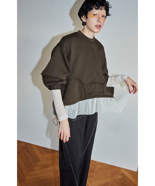 MESH DOCKING WAVE TOP（スウェット）｜OMMO（オーエムエムオー）の