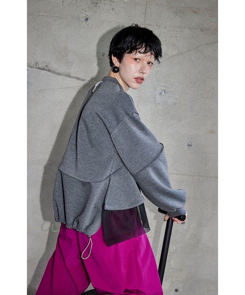 MESH DOCKING WAVE TOP（スウェット）｜OMMO（オーエムエムオー）の