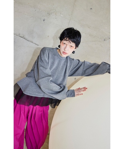 MESH DOCKING WAVE TOP（スウェット）｜OMMO（オーエムエムオー