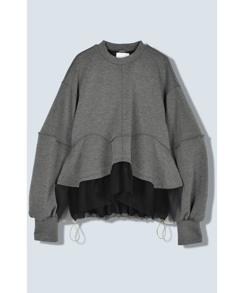 MESH DOCKING WAVE TOP（スウェット）｜OMMO（オーエムエムオー