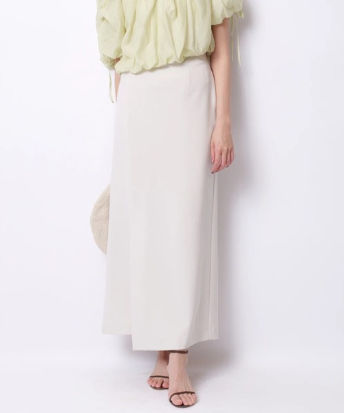 Mystrada（マイストラーダ）の「スリットジャージスカート（スカート・レディース・ブラック/ミント/グレー/オフホワイト/レッド系その他3・36/38/34）」の20枚目の写真