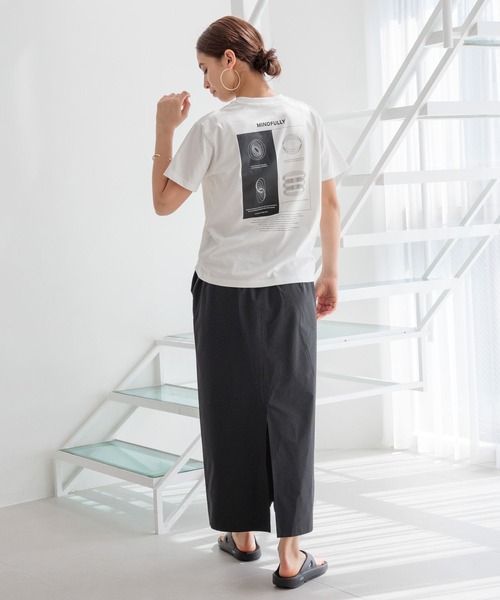 HEREIAM（ヘレイアム）の「【HEREIAM】MINDFULNESS T（Tシャツ/カットソー・レディース・ホワイト/イエロー/ブラック・FREE）」の5枚目の写真