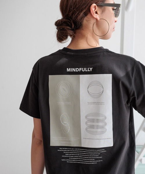 HEREIAM（ヘレイアム）の「【HEREIAM】MINDFULNESS T（Tシャツ/カットソー・レディース・ホワイト/イエロー/ブラック・FREE）」の11枚目の写真