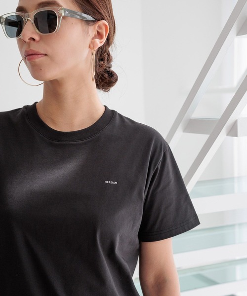 HEREIAM（ヘレイアム）の「【HEREIAM】MINDFULNESS T（Tシャツ/カットソー・レディース・ホワイト/イエロー/ブラック・FREE）」の13枚目の写真