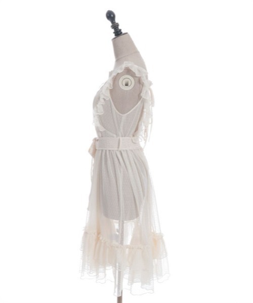 Chalmiere ドットチュールエプロン ドットチュールエプロン | Chalmiere │ axes femme onlineshop