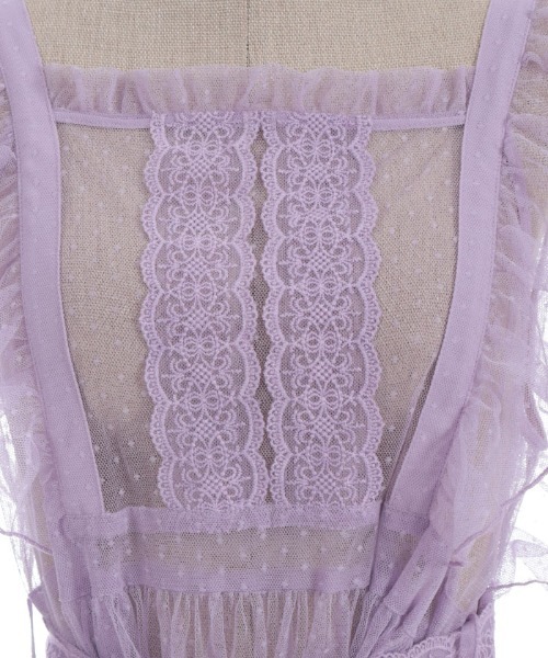 ドットチュールエプロン（ワンピース）｜Chalmiere（シャルミエール