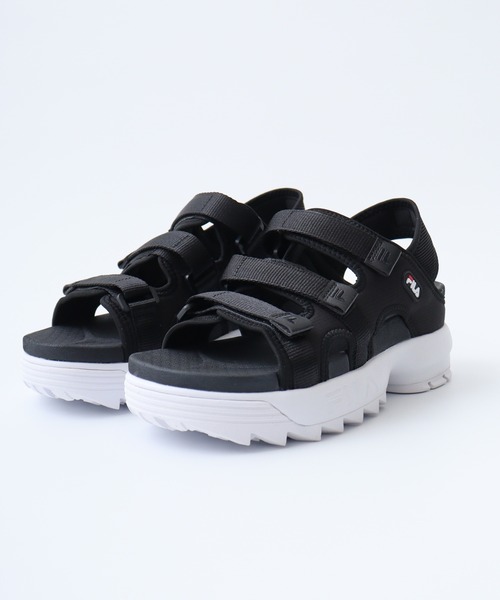 FILA(フィラ)の「FILA DISRUPTOR SD PUFFY ディスラプター SD パフィー 厚底 スポーツサンダル(サンダル・レディース・ブラック・3XL/2XL/XL/L/M/S)」の10枚目の写真