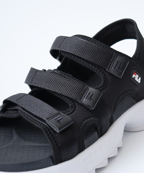 FILA(フィラ)の「FILA DISRUPTOR SD PUFFY ディスラプター SD パフィー 厚底 スポーツサンダル(サンダル・レディース・ブラック・3XL/2XL/XL/L/M/S)」の11枚目の写真