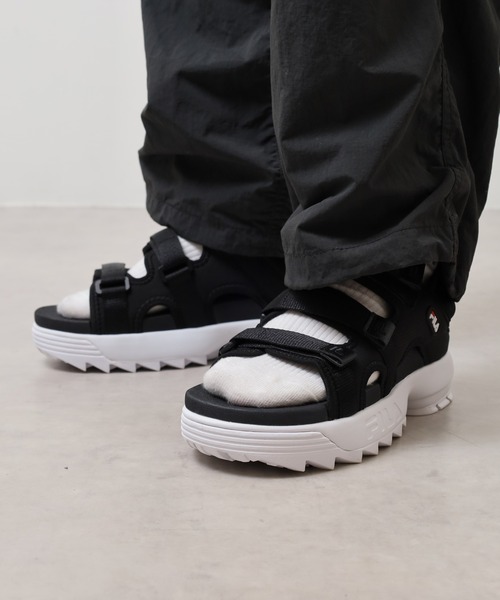 FILA(フィラ)の「FILA DISRUPTOR SD PUFFY ディスラプター SD パフィー 厚底 スポーツサンダル(サンダル・レディース・ブラック・3XL/2XL/XL/L/M/S)」の6枚目の写真