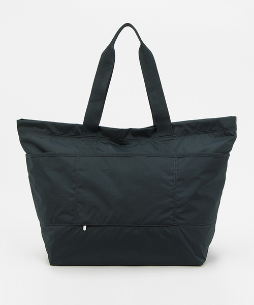 ■LeSportsac■CARLIN ZIP TOP TOTE BAGミッドナイトグリーン Carlin Zip Top Tote Bag - Midnight Green solid – LeSportsac