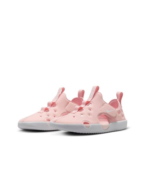 NIKE(ナイキ)の「ナイキ サンレイ プロテクト 4 リトルキッズサンダル / Nike Sunray Protect 4 Little Kids' Sandals HF6277-600 Echo Pink(サンダル・キッズ・ピンク系その他・19/20/22/17/18/21)」の9枚目の写真