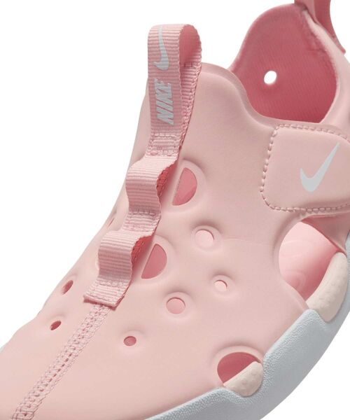 NIKE(ナイキ)の「ナイキ サンレイ プロテクト 4 リトルキッズサンダル / Nike Sunray Protect 4 Little Kids' Sandals HF6277-600 Echo Pink(サンダル・キッズ・ピンク系その他・19/20/22/17/18/21)」の3枚目の写真