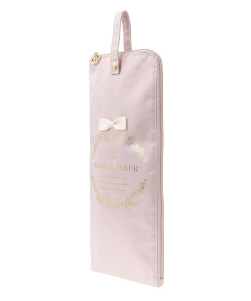 Maison de FLEUR（メゾンドフルール）の「アンブレラケース（折りたたみ傘・レディース・ライトピンク/ブラック・FREE）」の13枚目の写真