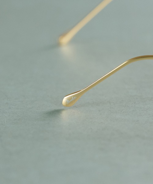 NUMBER (N)INE（ナンバーナイン）の「ROUND METAL FRAME SUNGLASSES / ラウンド メタル フレーム サングラス - UVカット -（サングラス・メンズ・ゴールド/シルバー/ブラック・FREE）」の4枚目の写真