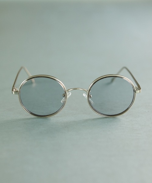 NUMBER (N)INE（ナンバーナイン）の「ROUND METAL FRAME SUNGLASSES / ラウンド メタル フレーム サングラス - UVカット -（サングラス・メンズ・ゴールド/シルバー/ブラック・FREE）」の16枚目の写真