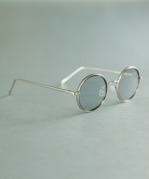 NUMBER (N)INE（ナンバーナイン）の「ROUND METAL FRAME SUNGLASSES / ラウンド メタル フレーム サングラス - UVカット -（サングラス・メンズ・ゴールド/シルバー/ブラック・FREE）」の15枚目の写真