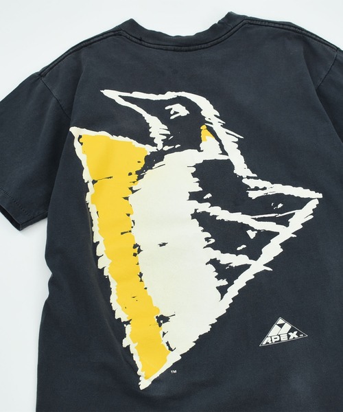 LABORATORY R(ラボラトリーアール)の「【ヴィンテージ古着】90’s APEX ONE “Pittsburgh Penguins” ホッケー Tシャツ USA製(Tシャツ/カットソー・メンズ・ブラック・MEDIUM)」の2枚目の写真