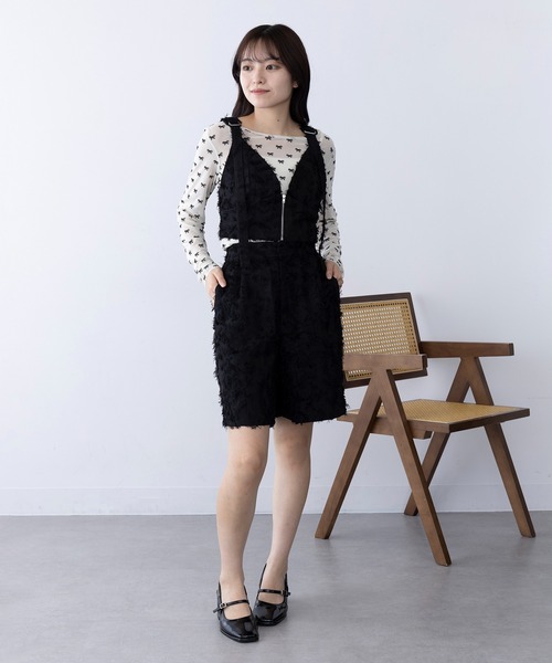セール】【MAGASIN DE MODE Chou Chou】フリンジジャカード