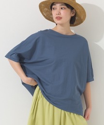 接触冷感ビッグシルエットプルオーバー半袖Tシャツ