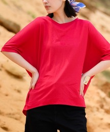 接触冷感ビッグシルエットプルオーバー半袖Tシャツ