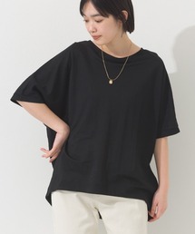 接触冷感ビッグシルエットプルオーバー半袖Tシャツ