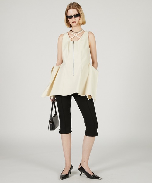 トップス prank project ハイネックアメスリトップ / High Neck American Sleeve Top