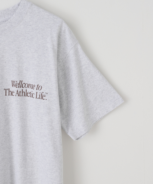 Russell Athletic(ラッセルアスレティック)の「RUSSELL ATHLETIC/ラッセル・アスレティック BOOKSTORE JERSEY T(Tシャツ/カットソー・レディース・ライトグレー/イエロー・MEDIUM)」の11枚目の写真