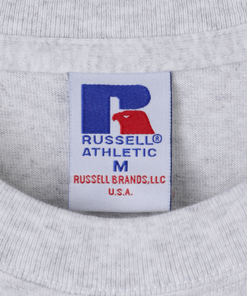 Russell Athletic(ラッセルアスレティック)の「RUSSELL ATHLETIC/ラッセル・アスレティック BOOKSTORE JERSEY T(Tシャツ/カットソー・レディース・ライトグレー/イエロー・MEDIUM)」の13枚目の写真