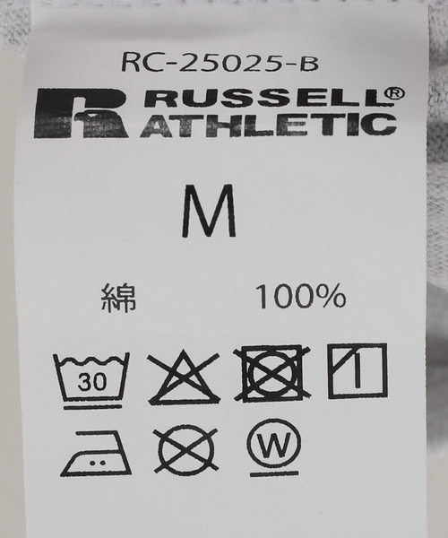 Russell Athletic(ラッセルアスレティック)の「RUSSELL ATHLETIC/ラッセル・アスレティック BOOKSTORE JERSEY T(Tシャツ/カットソー・レディース・ライトグレー/イエロー・MEDIUM)」の14枚目の写真