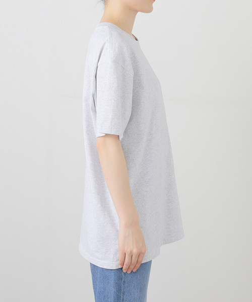 Russell Athletic(ラッセルアスレティック)の「RUSSELL ATHLETIC/ラッセル・アスレティック BOOKSTORE JERSEY T(Tシャツ/カットソー・レディース・ライトグレー/イエロー・MEDIUM)」の20枚目の写真