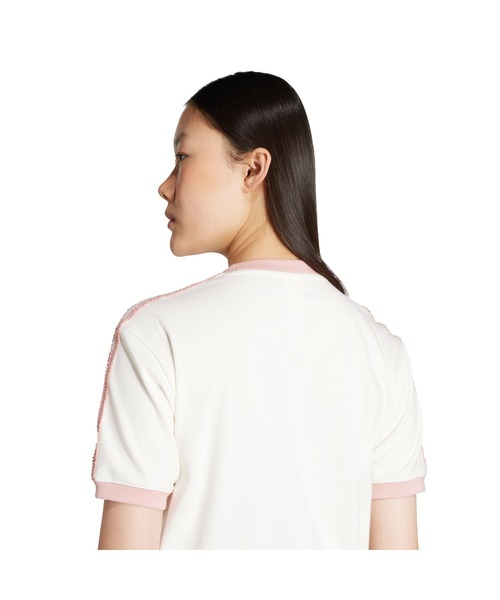 adidas RUFFLE 3S TEE / アディダス ラッフル スリーストライプ