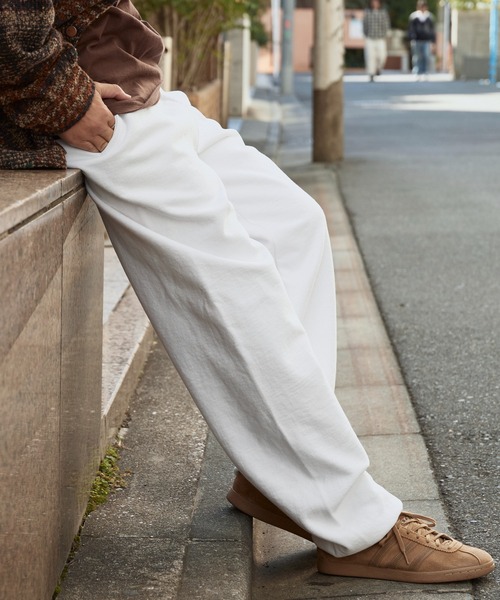 LOS ANGELES APPAREL（ロサンゼルスアパレル）の「LOS ANGELES APPAREL/ロサンゼルスアパレル Heavy Fleece Sweat pant 14oz スーパーヘビー スウェットパンツ（スウェットパンツ・メンズ・ブラック/アッシュ/ホワイト・XL/L/M/S/XS）」の2枚目の写真