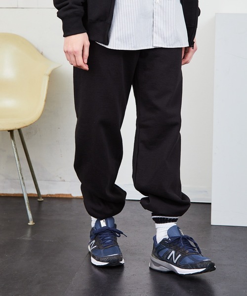 LOS ANGELES APPAREL（ロサンゼルスアパレル）の「LOS ANGELES APPAREL/ロサンゼルスアパレル Heavy Fleece Sweat pant 14oz スーパーヘビー スウェットパンツ（スウェットパンツ・メンズ・ブラック/アッシュ/ホワイト・XL/L/M/S/XS）」の5枚目の写真