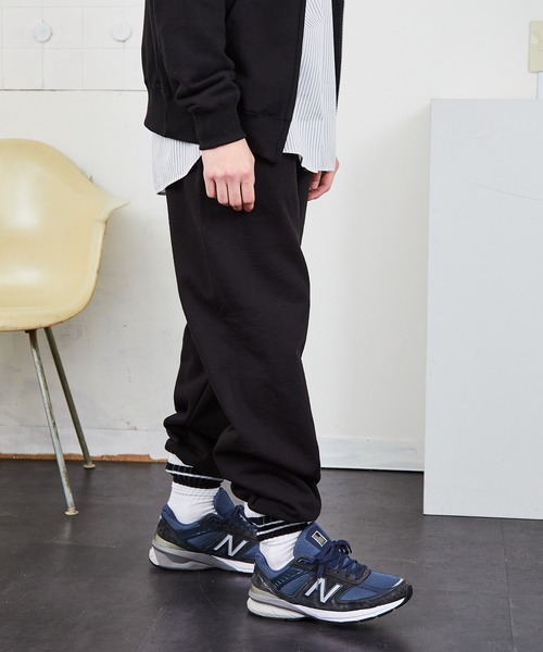 LOS ANGELES APPAREL（ロサンゼルスアパレル）の「LOS ANGELES APPAREL/ロサンゼルスアパレル Heavy Fleece Sweat pant 14oz スーパーヘビー スウェットパンツ（スウェットパンツ・メンズ・ブラック/アッシュ/ホワイト・XL/L/M/S/XS）」の6枚目の写真