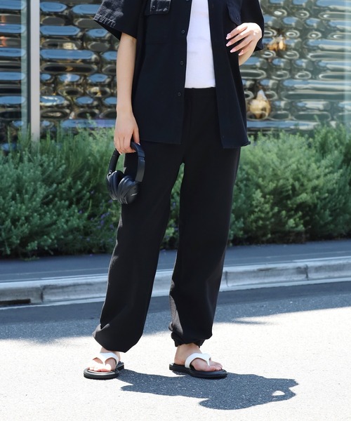 LOS ANGELES APPAREL（ロサンゼルスアパレル）の「LOS ANGELES APPAREL/ロサンゼルスアパレル Heavy Fleece Sweat pant 14oz スーパーヘビー スウェットパンツ（スウェットパンツ・メンズ・ブラック/アッシュ/ホワイト・XL/L/M/S/XS）」の8枚目の写真