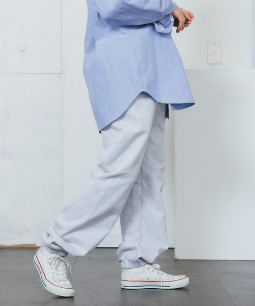 LOS ANGELES APPAREL（ロサンゼルスアパレル）の「LOS ANGELES APPAREL/ロサンゼルスアパレル Heavy Fleece Sweat pant 14oz スーパーヘビー スウェットパンツ（スウェットパンツ・メンズ・ブラック/アッシュ/ホワイト・XL/L/M/S/XS）」の13枚目の写真