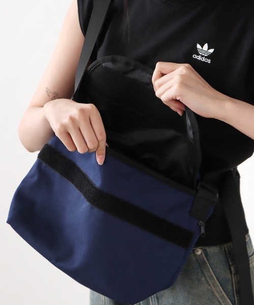 MEI(メイ)の「MEI/メイ MESSENGER メッセンジャーバッグ(ショルダーバッグ・メンズ・ブラック/ネイビー/ベージュ・FREE)」の13枚目の写真